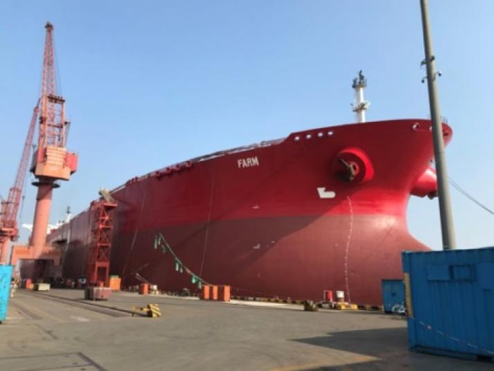 World Carrier - FSO Farm completed conversion and sailed from China