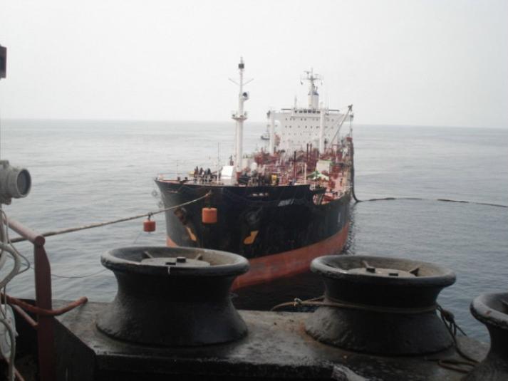 World Carrier - M/T Irini I arrives in Nigeria